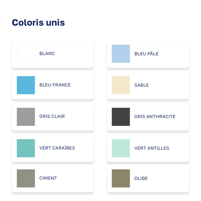 Liner piscine sur-mesure 75/100ème VERNI