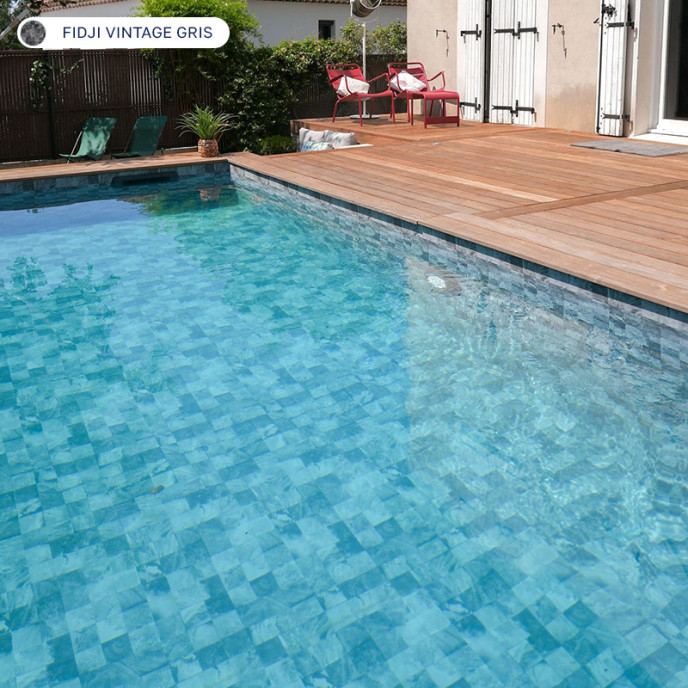 Liner piscine sur-mesure Imprimé 85/100ème VERNI