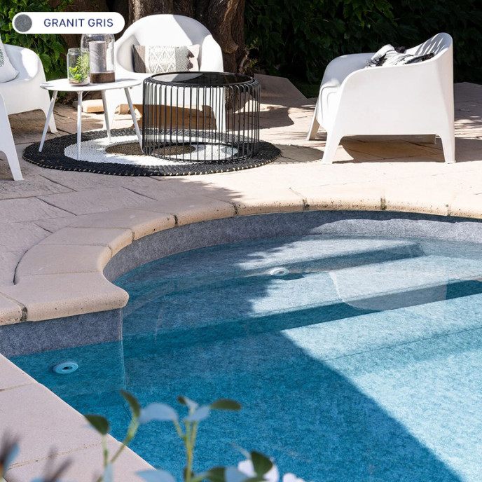 Liner piscine sur-mesure Imprimé 95/100ème VERNI 3D