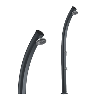 Douche solaire Formidra Jolly 33L en aluminium - Anthracite