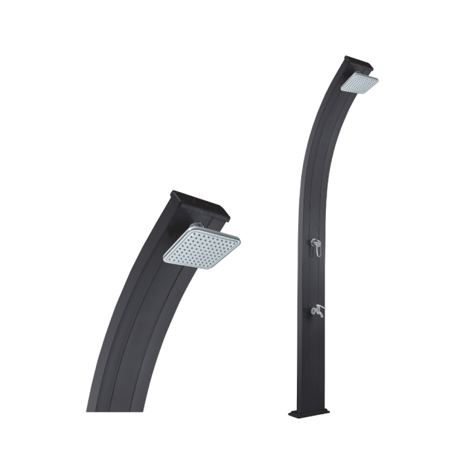 Douche solaire Formidra Spring 30L - Aluminium Anthracite