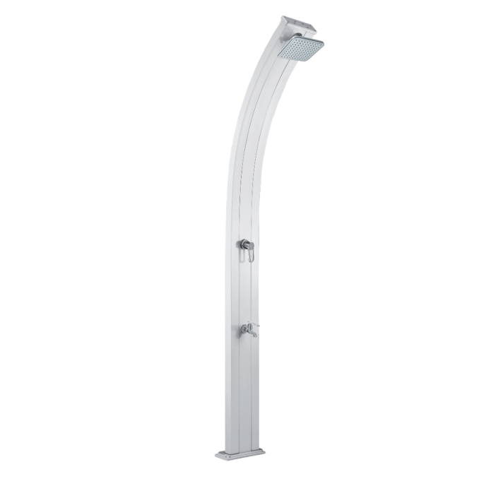 Douche solaire Formidra Spring 30L - Aluminium Blanc inox