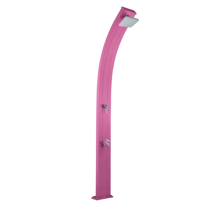 Douche solaire Formidra Spring 30L - Aluminium Rose