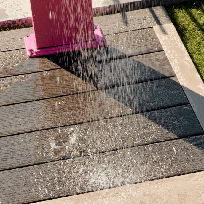 Douche solaire Formidra Spring 30L - Aluminium Rose