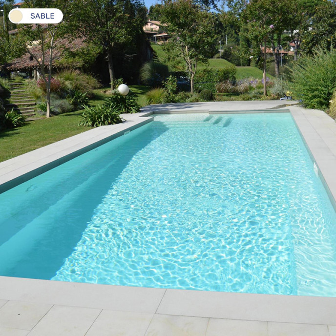 Liner PVC armé uni standard ALKORPLAN Sable