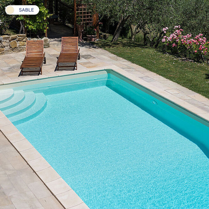 Liner PVC armé Alkorplan 2000 VERNI Uni (150/100e)