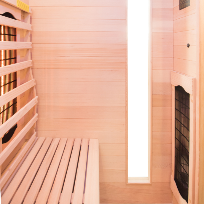 Sauna infrarouge APOLLON Quartz 2 places
