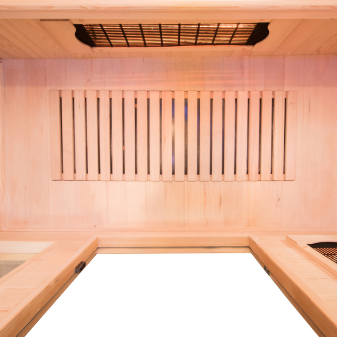 Sauna infrarouge APOLLON Quartz 3 places