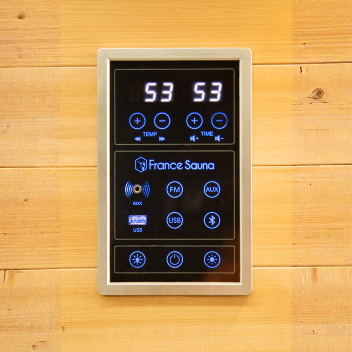 Sauna infrarouge APOLLON Quartz 3 places