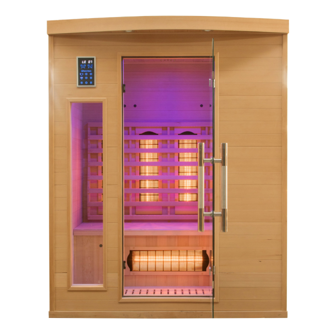 Sauna infrarouge APOLLON Quartz 3 places