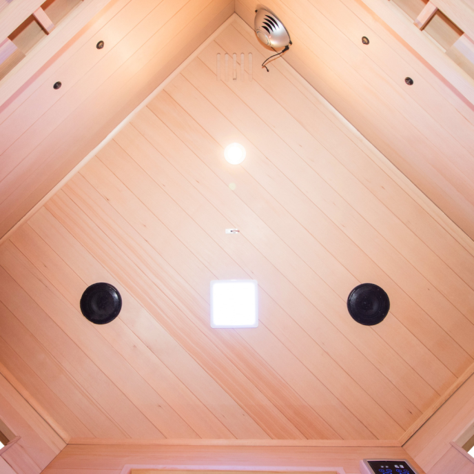 Sauna infrarouge APOLLON Quartz 3 à 4 places