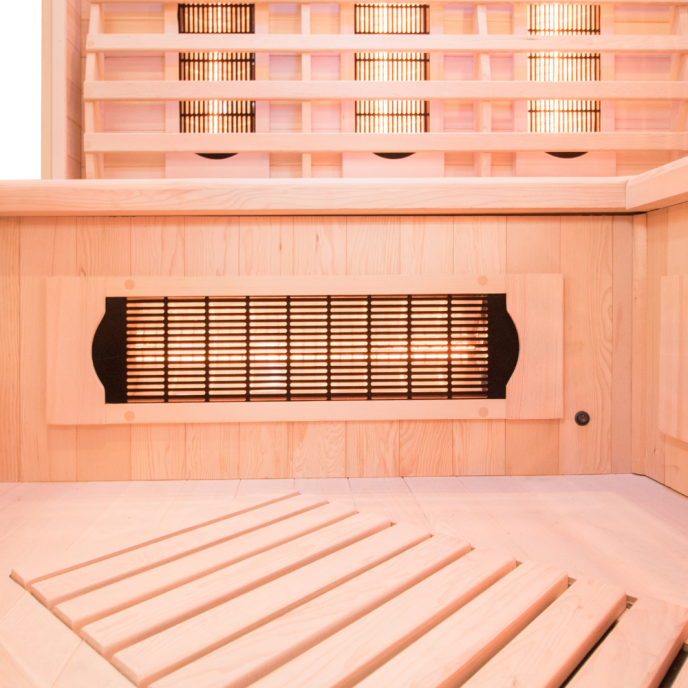 Sauna infrarouge APOLLON Quartz 3 à 4 places