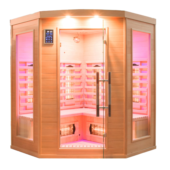Sauna infrarouge APOLLON Quartz 3 à 4 places
