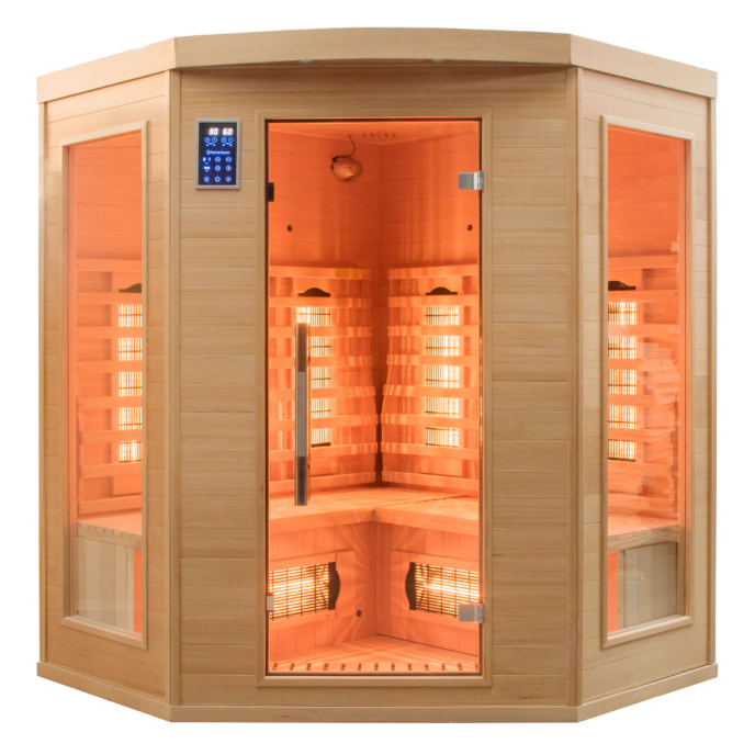 Sauna infrarouge APOLLON Quartz 3 à 4 places