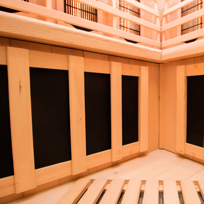 Sauna infrarouge APOLLON Quartz 2 à 3 places