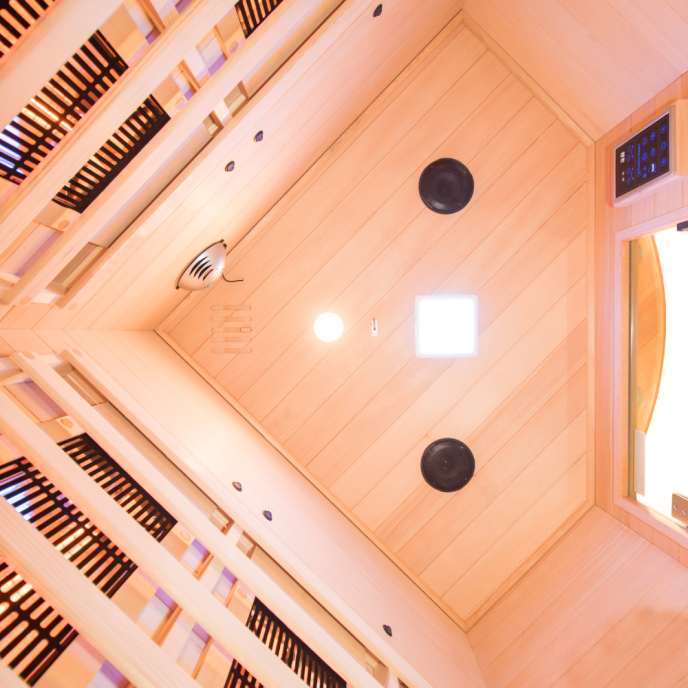 Sauna infrarouge APOLLON Quartz 2 à 3 places