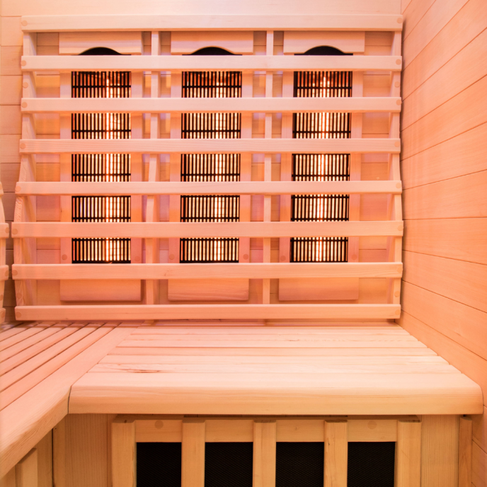 Sauna infrarouge APOLLON Quartz 2 à 3 places
