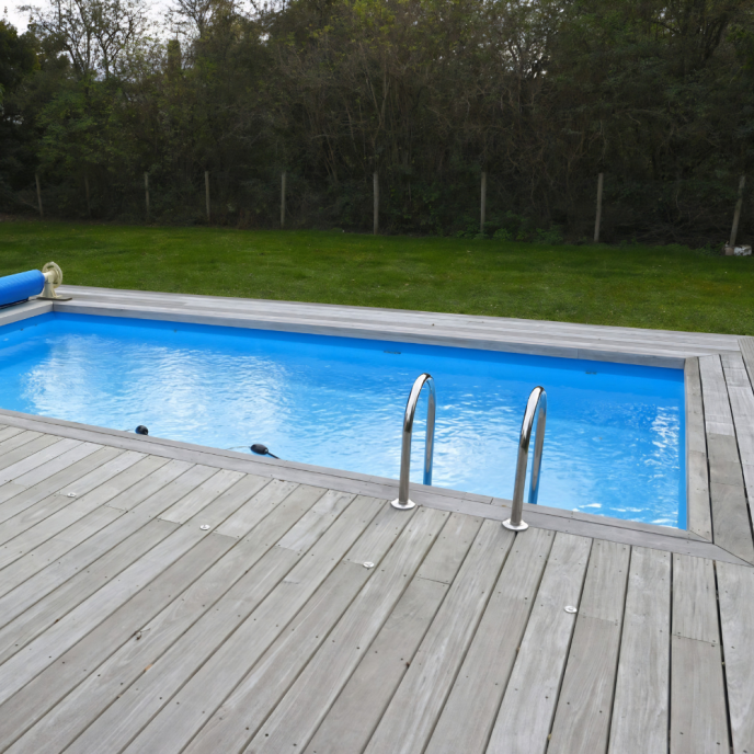 Piscine Ubbink bois Azura - 300 x 430 x H 126 cm (Filtre à sable)