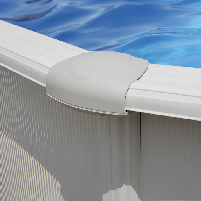 Piscine Gre acier en huit Varadero - 520 x 350 x H 122 cm (Filtre à sable)
