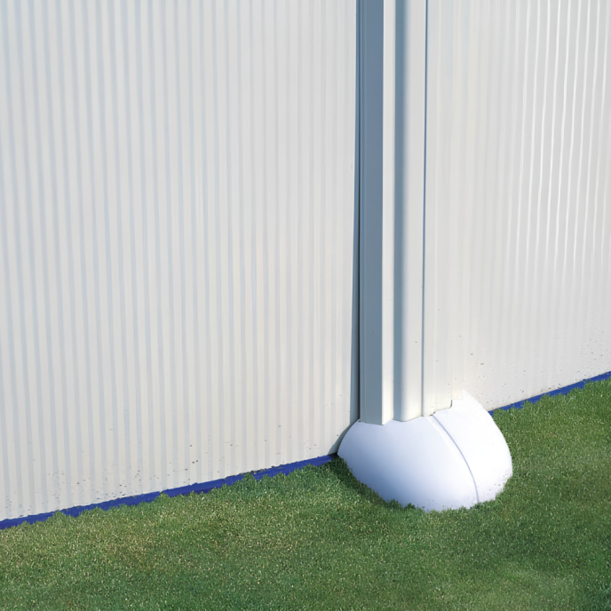 Piscine Gre acier ronde Atlantis - Ø 570 x H 132 cm (Filtre à sable)