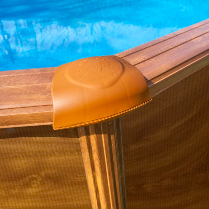 Piscine Gre acier ronde Sicilia Ø 320 x H 122 cm (Filtre à cartouche)
