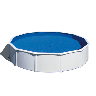 Piscine Gre acier ronde Fidji - Ø 570 x H 122 cm (Filtre à sable)