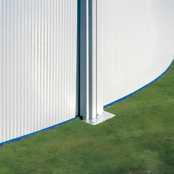 Piscine Gre acier ovale Fidji - 527 x 327 x H 122 cm (Filtre à sable)