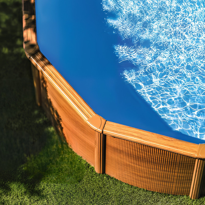 Piscine Gre acier ronde Pacific - Ø 260 x H 122 cm (Filtre à sable)