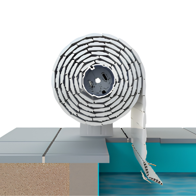 Volet automatique Solipro pour piscine (sur mesure)