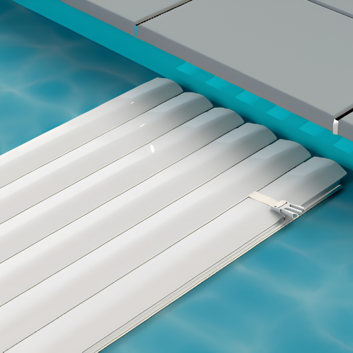 Volet automatique Solipro pour piscine (sur mesure)
