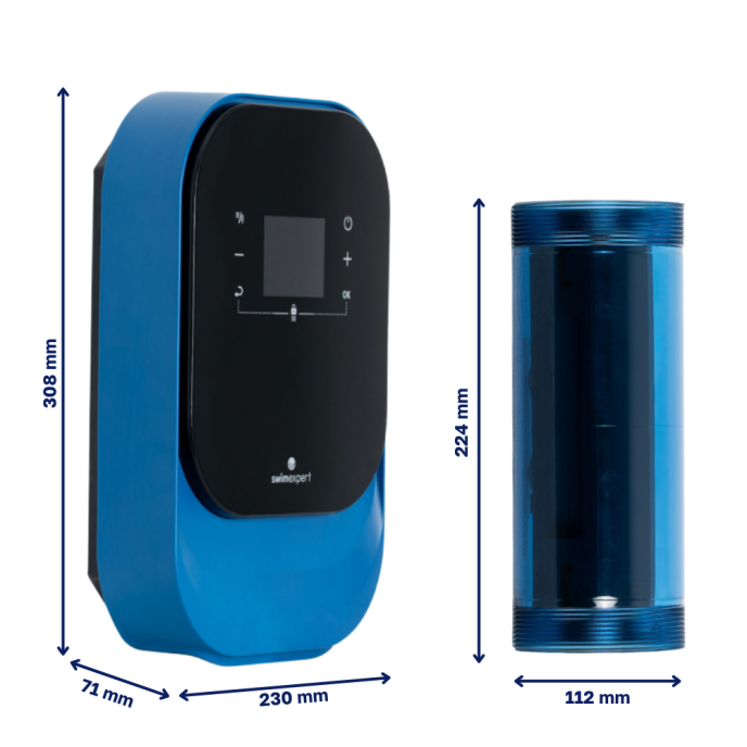 Électrolyseur au sel connecté SwimPure 90 m3