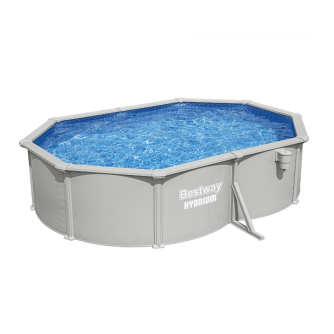 Piscine Hors Sol Acier Ovale Hydrium Bestway - 507 x 533 x H 122 cm