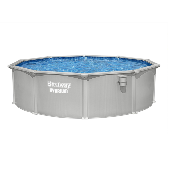 Piscine Bestway acier Hydrium - Ø 493 x H 122 cm (Filtre à sable)