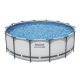 Piscine Bestway tubulaire ronde Steel Pro Max - Ø 427 x H 122 cm (Filtre à cartouche)