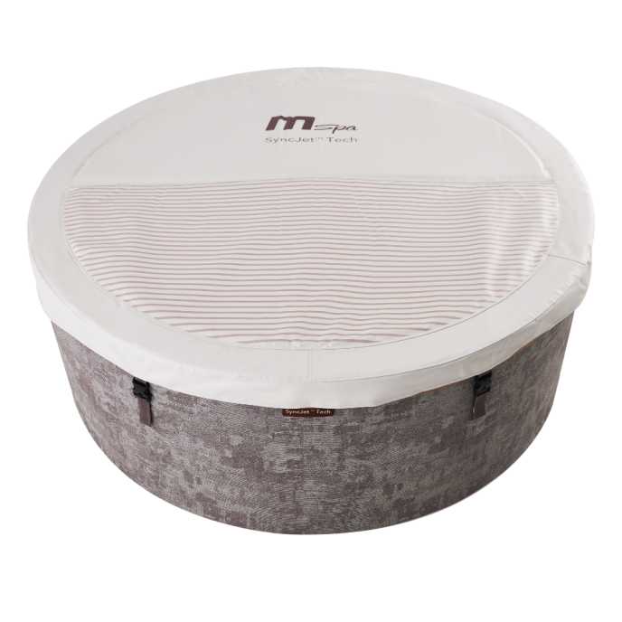Spa semi-rigide MSpa Cocoon rond (4 à 6 places) - Wifi