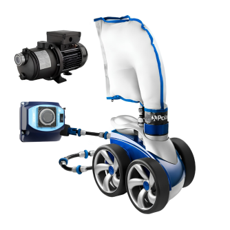 Pack robot Polaris 3900 sport + surpresseur 1,5 cv + coffret électrique