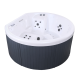 Spa rigide Netspa Halfmoon rond (2 à 4 places)