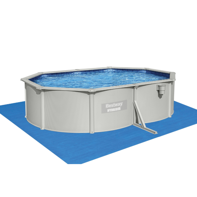 Piscine Bestway acier Hydrium - 507 x 533 x H 122 cm (Filtre à sable)
