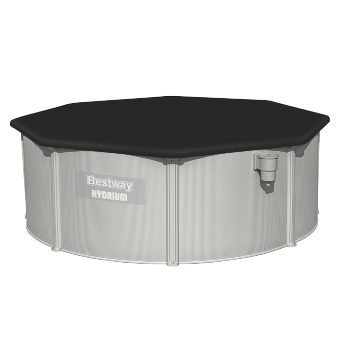 Piscine Bestway acier Hydrium - Ø 393 x H 122 cm (Filtre à sable)