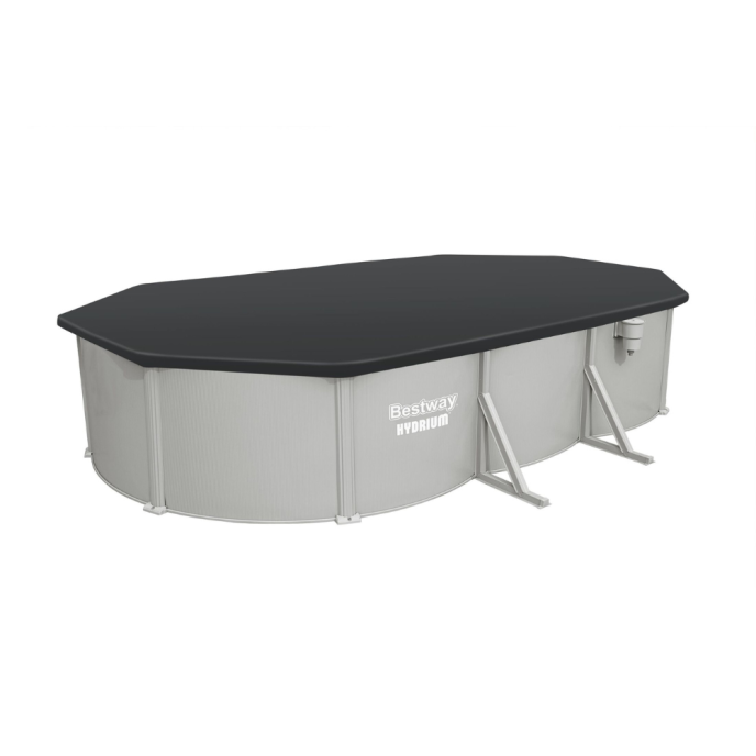 Piscine Bestway acier Hydrium - 617 x 533 x H 122 cm (Filtre à sable)