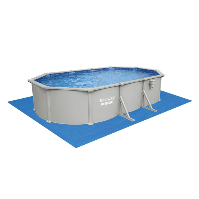 Piscine Bestway acier Hydrium - 617 x 533 x H 122 cm (Filtre à sable)