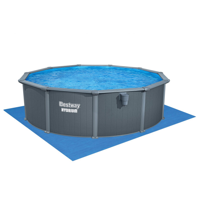 Piscine Bestway acier Hydrium - Ø 523 x H 132 cm (Filtre à sable)