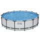 Piscine Bestway tubulaire ronde Steel Pro Max - Ø 457 x H 107 cm (Filtre à cartouche)