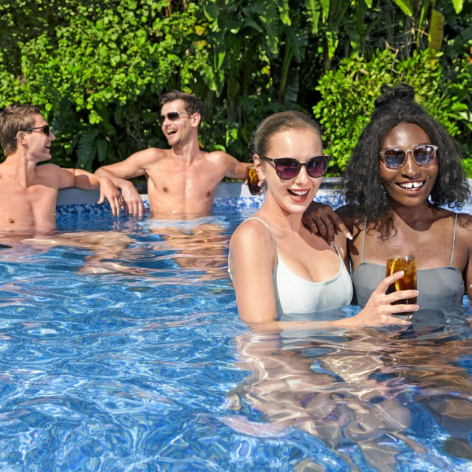 Piscine Bestway tubulaire ronde Steel Pro Max - Ø 457 x H 107 cm (Filtre à cartouche)