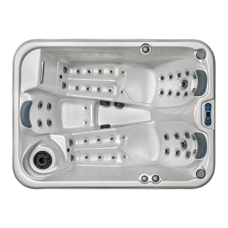 Spa rigide NetSpa Celtic 4 rectangulaire (3 places)