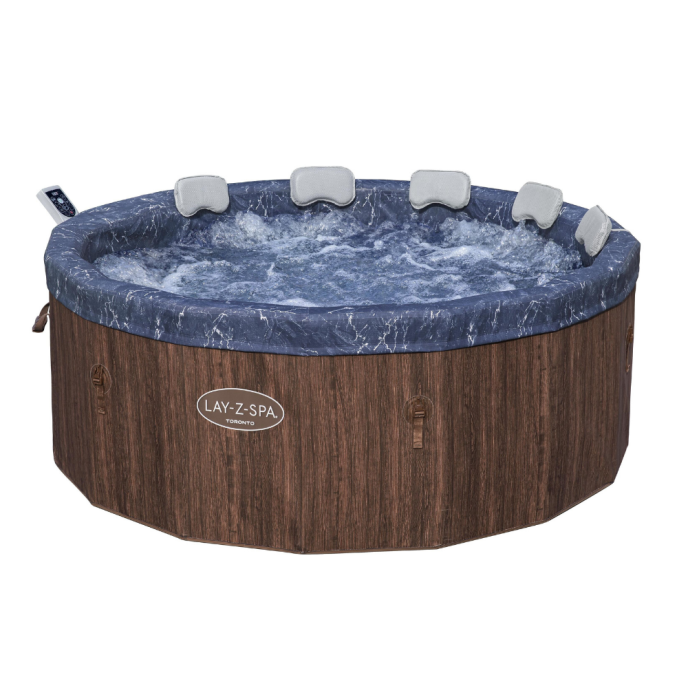 Spa semi-rigide Lay-Z-Spa Toronto rond (5 à 7 places) - Wifi