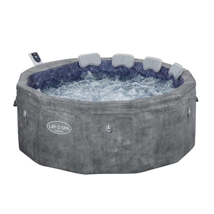 Spa semi-rigide Lay-Z-Spa Carrara octogonale (4 à 6 places) - Wifi