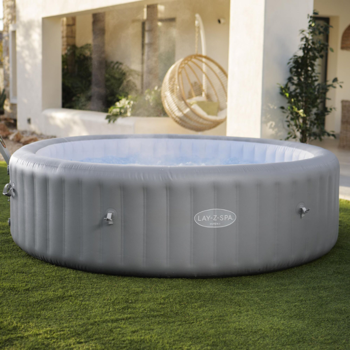 Spa gonflable Lay-Z-Spa Hawaii rond (6 à 8 places) - Wifi