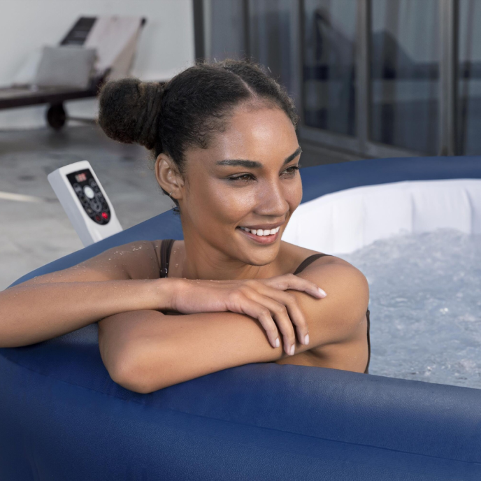 Spa gonflable Lay-Z-Spa Hawaii carré (4 à 6 places) - Wifi