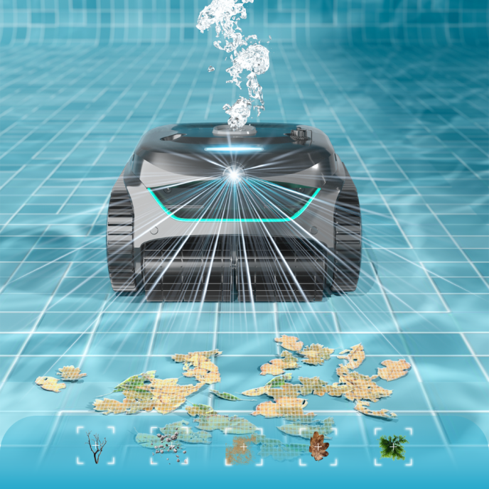 Robot piscine sans fil Wybot C2 Vision